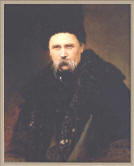 Тарас Григорьевич ШЕВЧЕНКО, портрет выполнен худ. Иваном Крамским